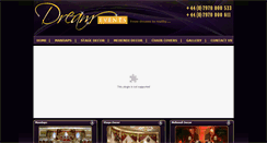 Desktop Screenshot of dream-events.co.uk
